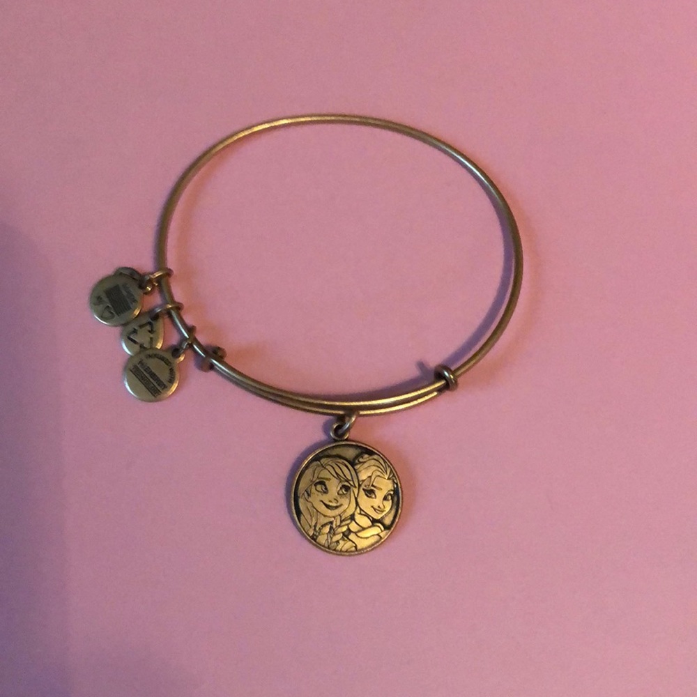 Alex and ani frozen sisters bracelet